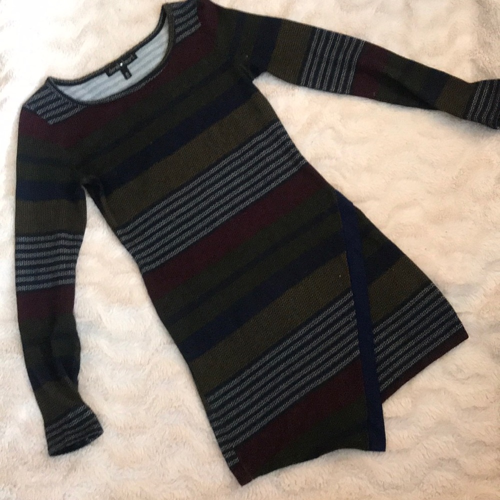 Pullover Fitted Mini Dress